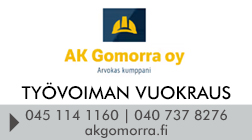 AK Gomorra Oy logo